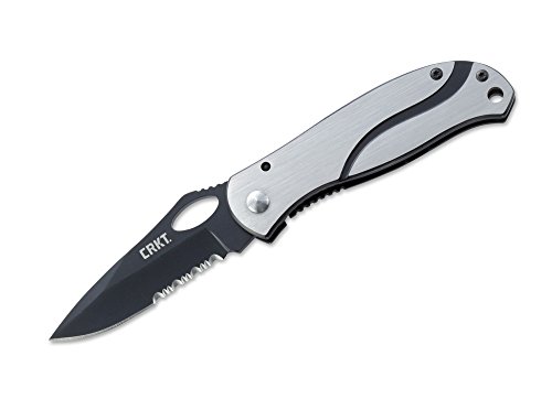 COLUMBIA RIVER KNIFE & TOOL Herren Taschenmesser CRKT Pazoda Combo, Silber, One Size