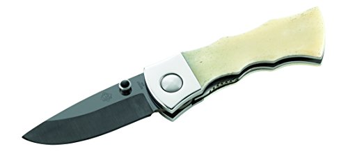 Puma TEC Messer Einhandmesser Keramik-Klinge Länge geöffnet: 12.9cm, grau, M