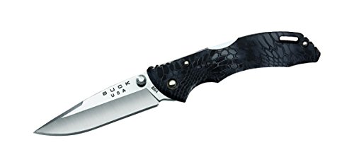 Buck 284 Bantam BBW Lockback ,Klinge 7 cm, Klappmesser,Griff: GRN,Taschenmesser,Standar d Edge,Schnitzmesser,scharf es Messer für Camping,Outdoor,Angeln
