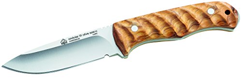 Puma IP Gürtelmesser, Olivenholz-Griffschalen Messer, Mehrfarbig, One Size