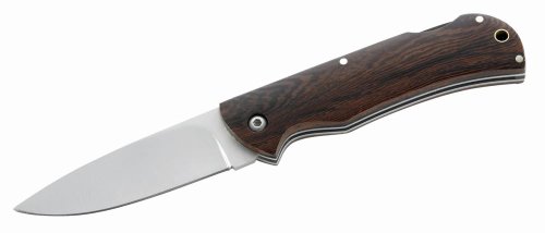 Herbertz Herbertz-Taschenmesser, AISI 420 Stahl, Tagayasan,, Rückenfeder aus Kohlefaser