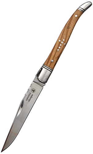 Laguiole Taschenmesser mit Olivenholzgriff