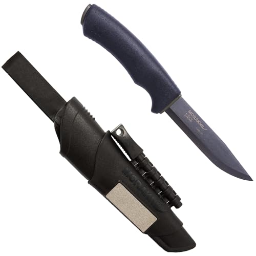 Morakniv Bushcraft Survival, Schwarz, 9.1 inch