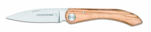 Claude Dozorme Le Capucin de Nos Campagnes 1.94.151.89 Messer, Griff aus Olivenholz, Stahl, rostfrei