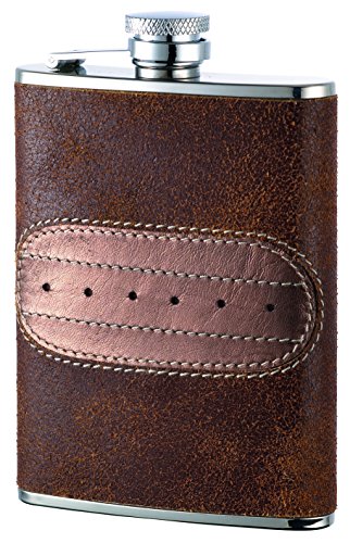 Herbertz Taschenflasche, 170 ml, Edelstahl Messer, grau, M