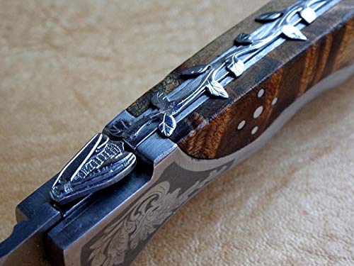 Taschenmesser LAGUIOLE Outdoormesser Designer-Messer EINZIGARTIG (4165)