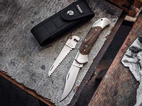 Böker Optima Walnuss Set Taschenmesser