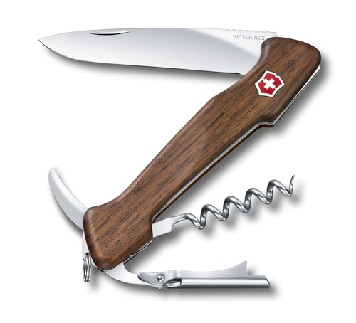 Victorinox Schweizer Taschenmesser Wine Master, Kellnermesser, Multitool, 6 Funktionen, Feststellklinge, Korkenzieher, Zweistufige Stütze