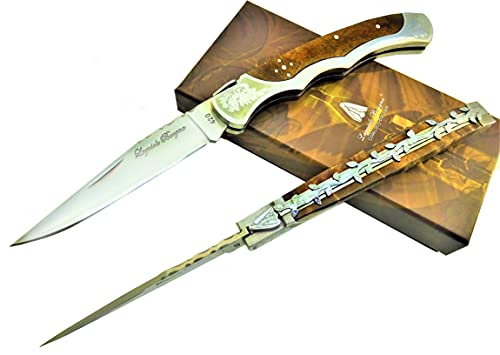 Besonderes Taschenmesser im Laguiole Stil mit scharfer Klinge (4165)