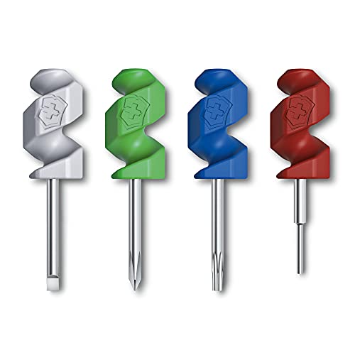 Victorinox Mini Schraubenzieher Set, Mini Tool Set, Accessoire für Schweizer Taschenmesser, mehrfarbig